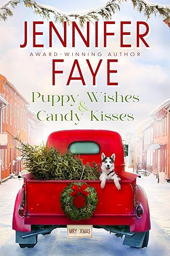 Puppy Wishes & Candy Kisses: Grumpy Sunshine, Christmas Romance