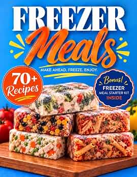 Freezer Meals: 70+ Freezer-Friendly Recipes for Breakfasts, One-Pot Meals, Slow Cooker Meals & More